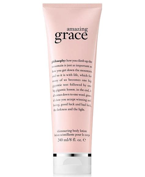 amazing grace lotion 8 oz.